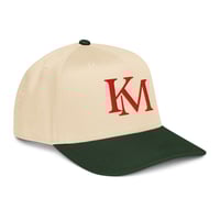 Image 3 of KMC "WBC" SnapBack (Red/Dark Green)