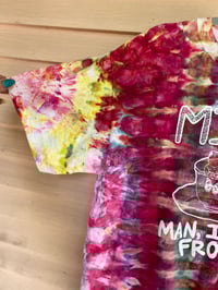 Image 2 of LARGE MILF Man I Love Frogs Tie Dye Shirt C10