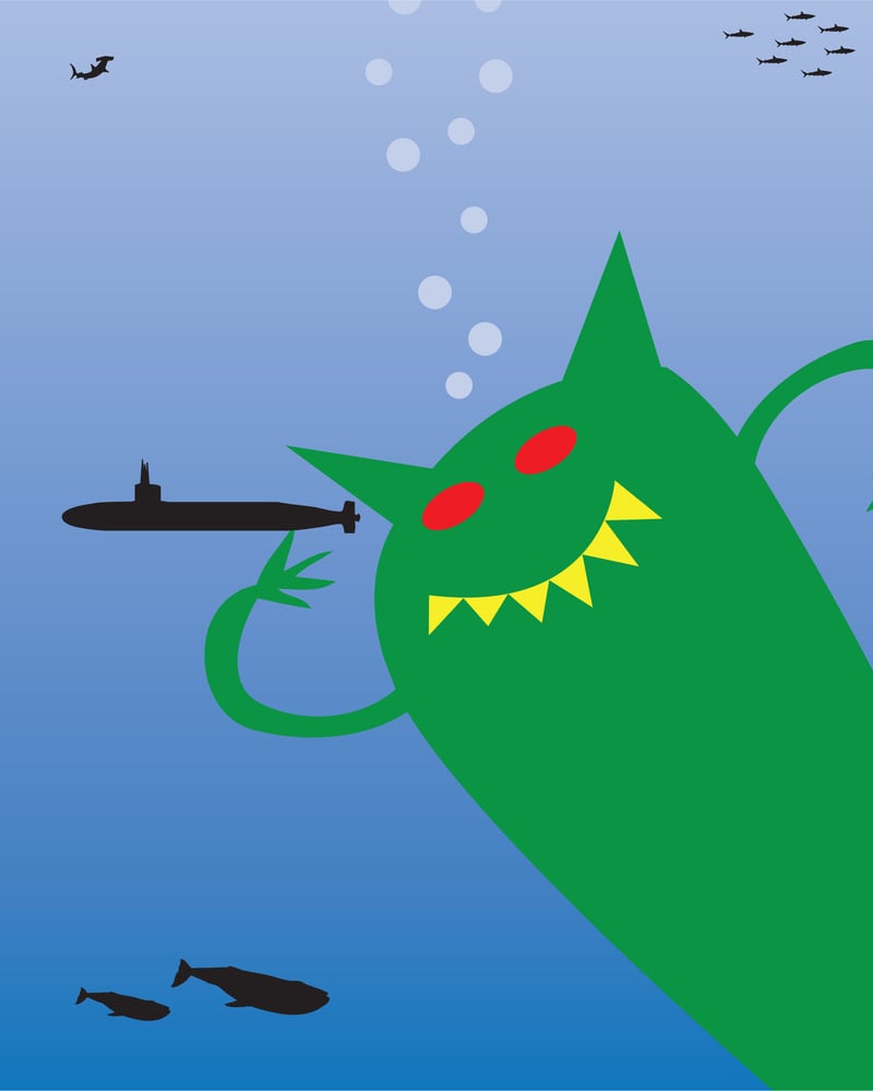 Monster VS. The World Print Collection #1
