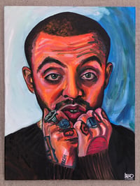 Image 1 of OG Mac Miller Painting 18x24” on Canvas 