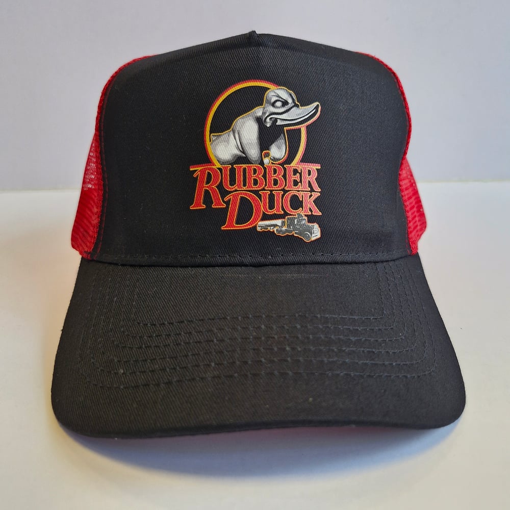 Image of Rubber Duck Convoy Inspired Trucker Cap Hat Copy Copy