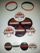 Image of Wristbands, Stickers, Badges 