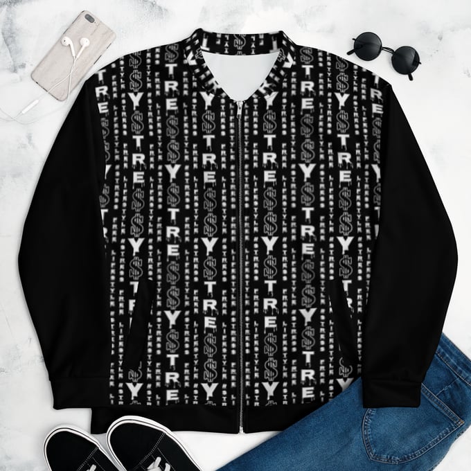Image of YStress Exclusive Black and White Bomber Jacket
