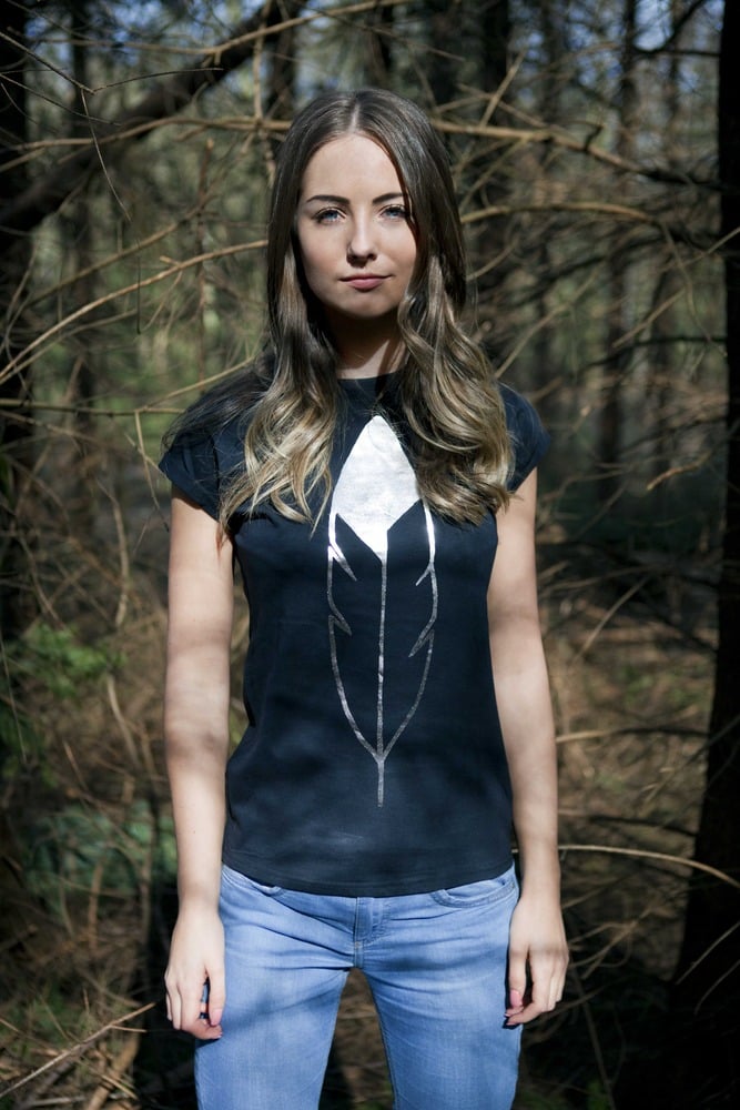 Image of Silver Feather T