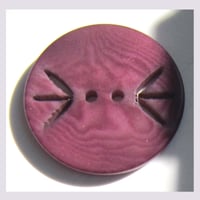 Image 1 of Bouton ivoire végétale découpée et coco