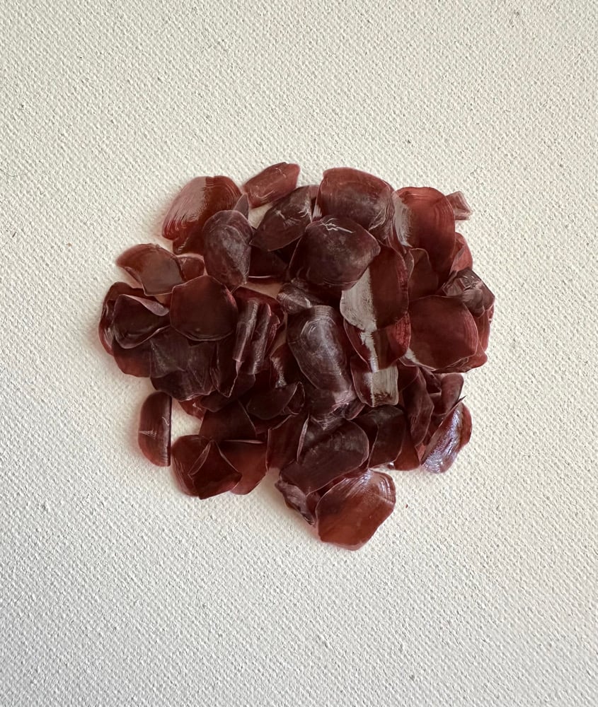 Image of Dyed fish scales - Brown