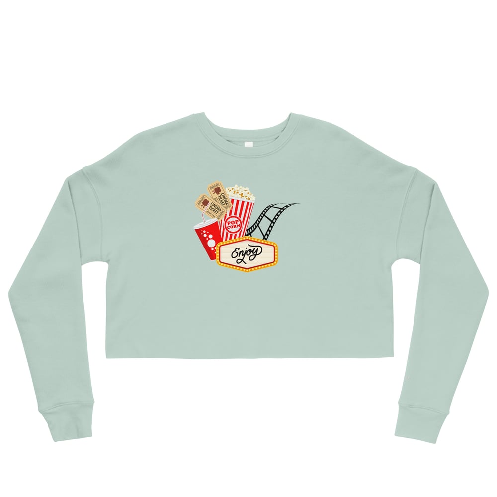 ZEN EXP - Enjoy Crop Sweatshirt