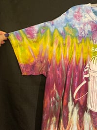 Image 2 of Large Live Fast Eat Trash Tie Dye Shirt 4