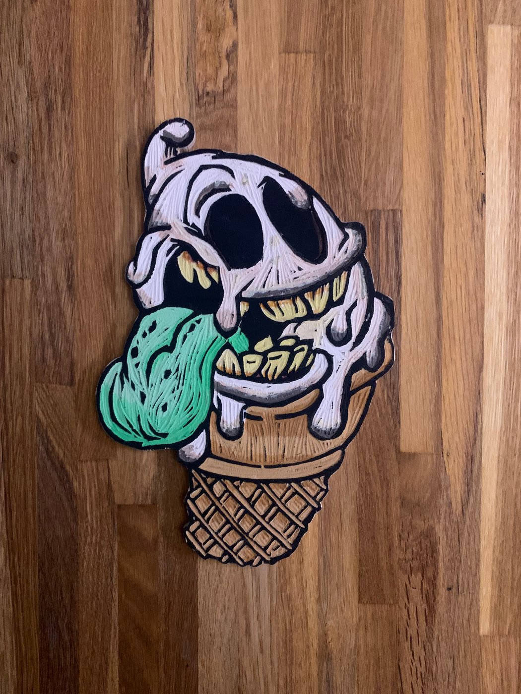 Ghost Ice Cream | The Woodcut