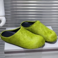 Image 7 of UNISEX FUR MARN SLIDES