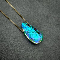 Image 7 of Engraved Luxon Pendant Necklace