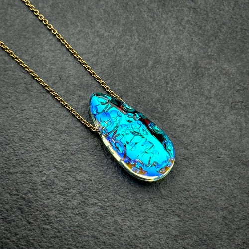 Image of Engraved Luxon Pendant Necklace