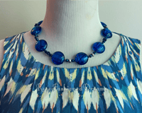 Image 6 of Cobalt Uranium Accented Necklace