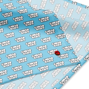 Image of C.H.U.B.B. GANG Designer Scarf - (Columbia Blue)