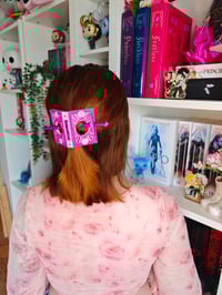 Image 2 of Horquilla Romantasy rosa