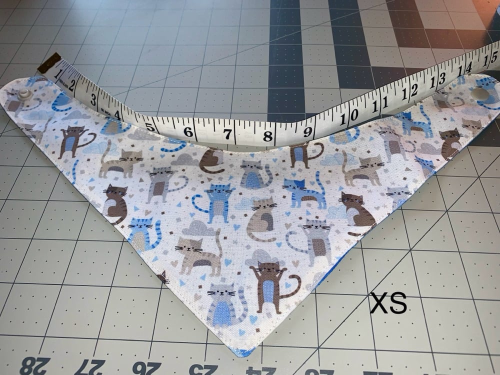 Image of Snap-On Pet Bandana XS