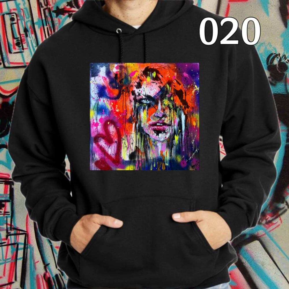 Image of Art Print Hoodie