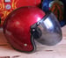 Image of 3/4 Helmet Red w shield