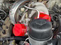 Image 1 of 2003-2007 6.0 Powerstroke turbo service covers (3)