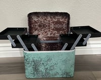 Turquoise Makeup Case 