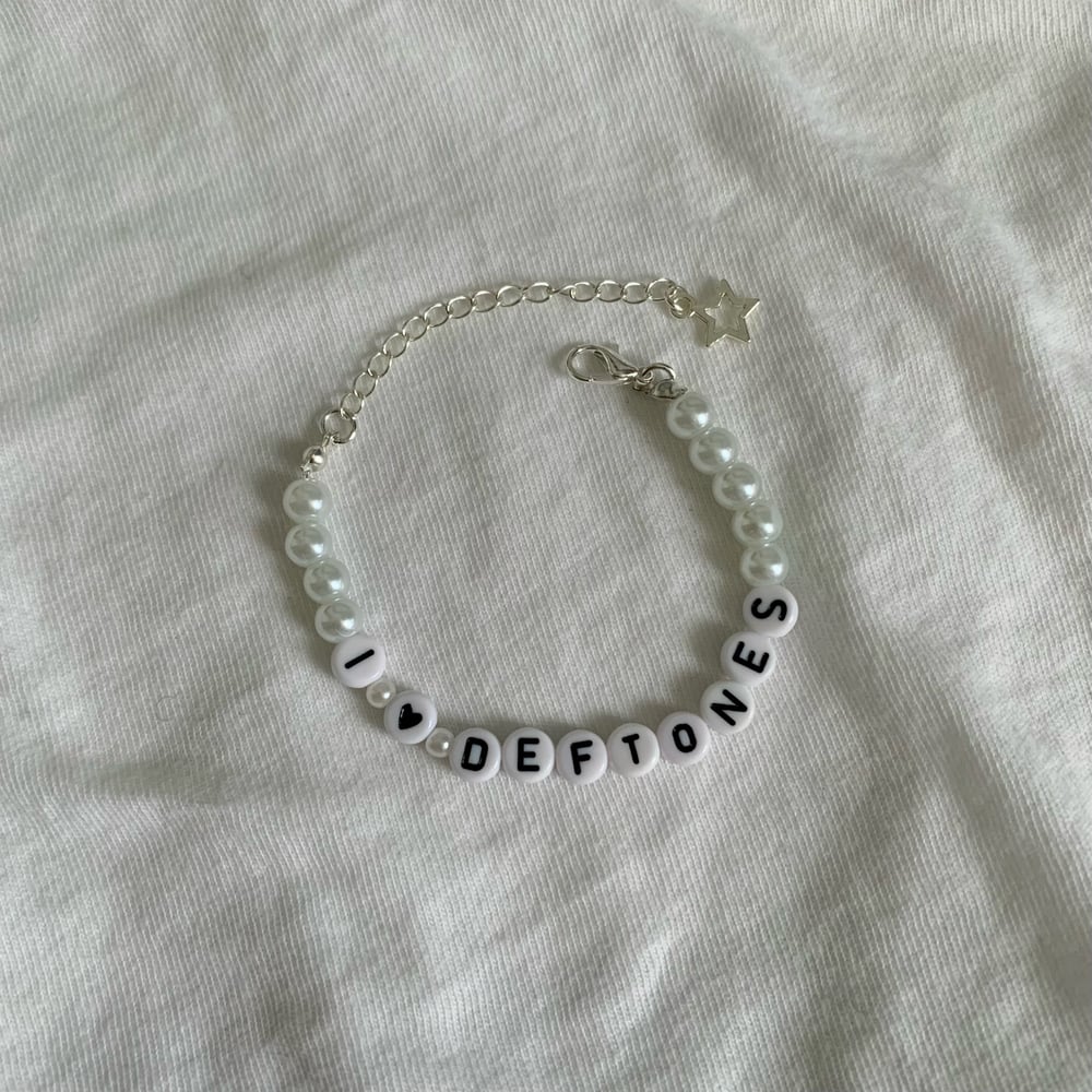 I ❤️ custom bracelet