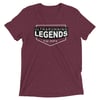 Short Sleeve Tri-Blend Shirt - 5 Dark Colors