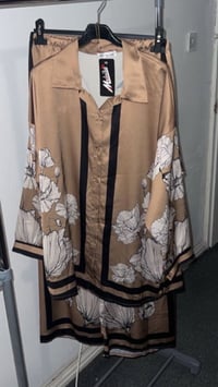 Image 4 of Flower Silk co ord 