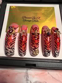 Image 5 of 90’s Curved Press On Nails