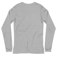 Image 6 of Unisex Long Sleeve Tee - embroidered logo