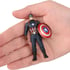 Marvel Captain America Civil War Vaulted Metal Figure By Takara Tomy 🇺🇸 Image 5