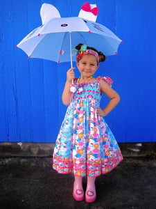 Image of HELLO KITTY - Rain or Shine TWIRLY DRESS