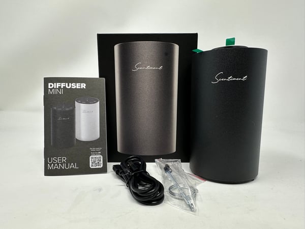 Image of Sentiment Scent Diffuser Mini Black New Open Box Free Shipping 