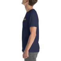 Image 4 of POLLOCKS splashy paint in text Unisex t-shirt copy
