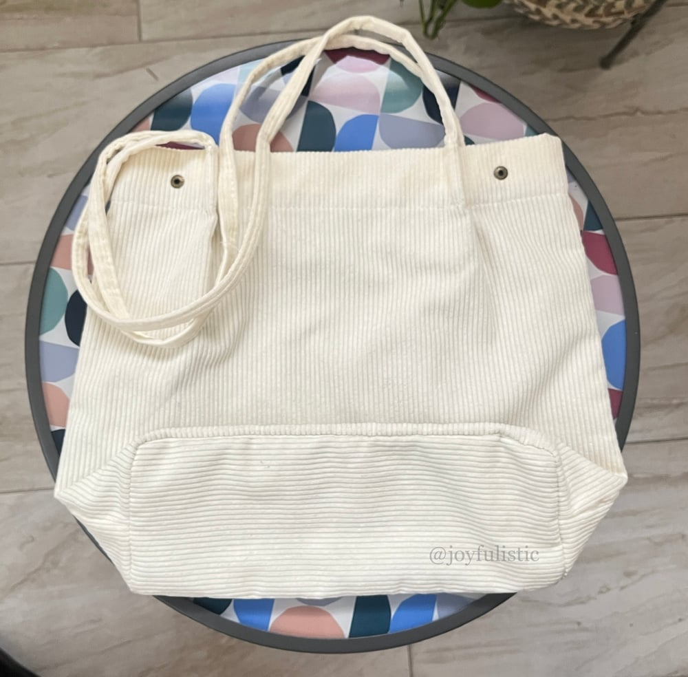 Image of Cream Boba Bear Tote