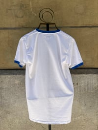 Image 4 of MOCO RINGER TEE WHITE ROYAL