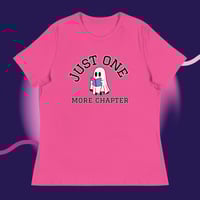 Image 4 of Just one more chapter reading ghost Women's Relaxed T-Shirt