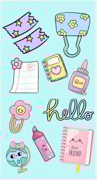 Image 2 of Classroom Cuties sticker Collection