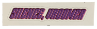 SILENCE VROOMER Decal