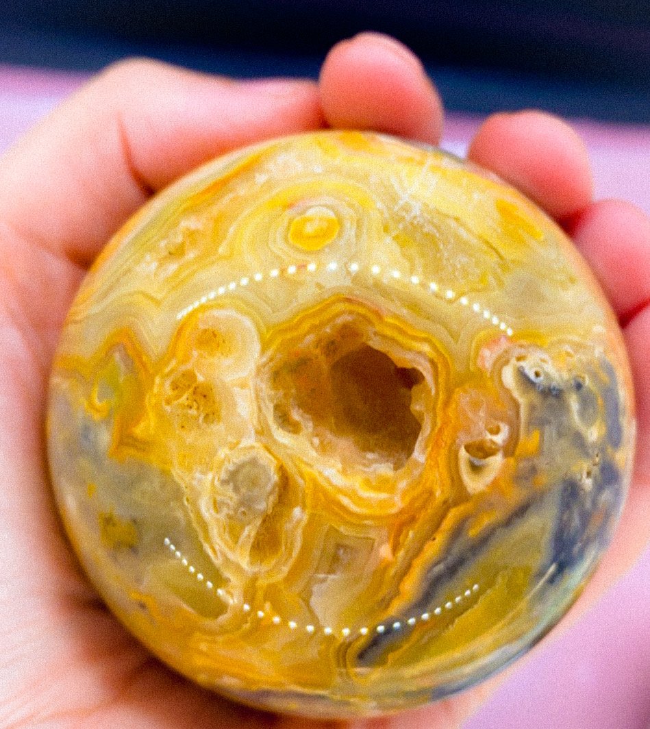 Crazy lace agate spheres 