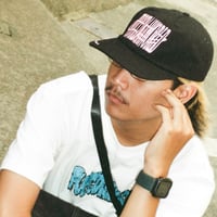 Image 2 of BLAK PINK NEEDLE HAT