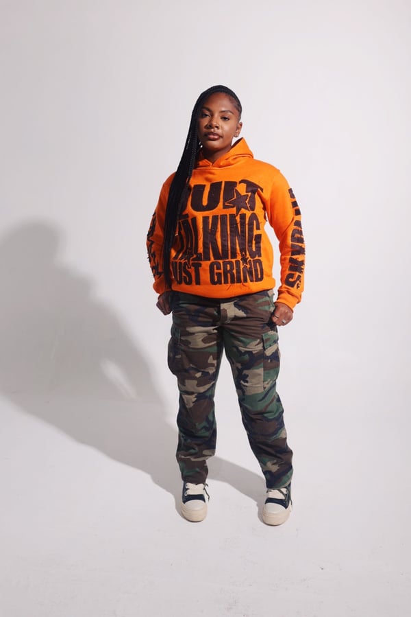 Image of Orange Hoodie 