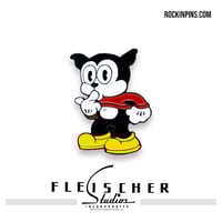 Betty Boop - Bimbo The Dog Scared Enamel Pin