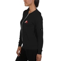Image 2 of Unisex zip hoodie north chuck