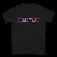 Image 1 of SCALLYWAG PINK SCRIPT CREW T (5 color ways)