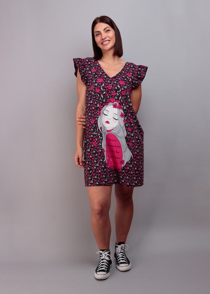 Image of VESTIDO CAMISERO FLORECER
