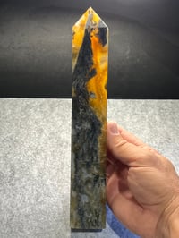 Image 14 of Yellow Fluorite & Moss Agate Tower #2410