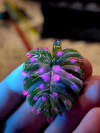 Image 4 of UV drippy monstera pendant 🌿.