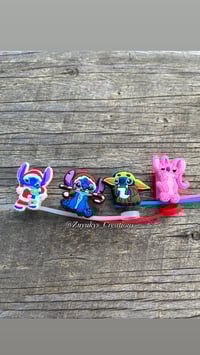 Image 1 of Stitch Straw Topper Set
