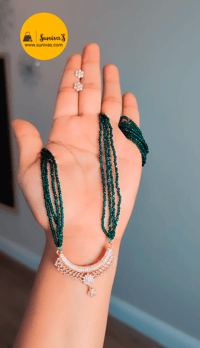 Image 3 of LHM-4001_Hydropotey Long Mangalsutra Set