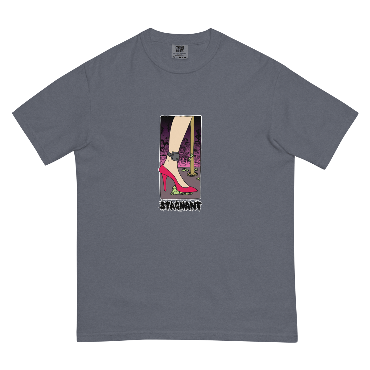 Image of House Arrest Tee (Denim)